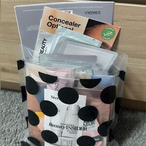 Sephora bag of samples